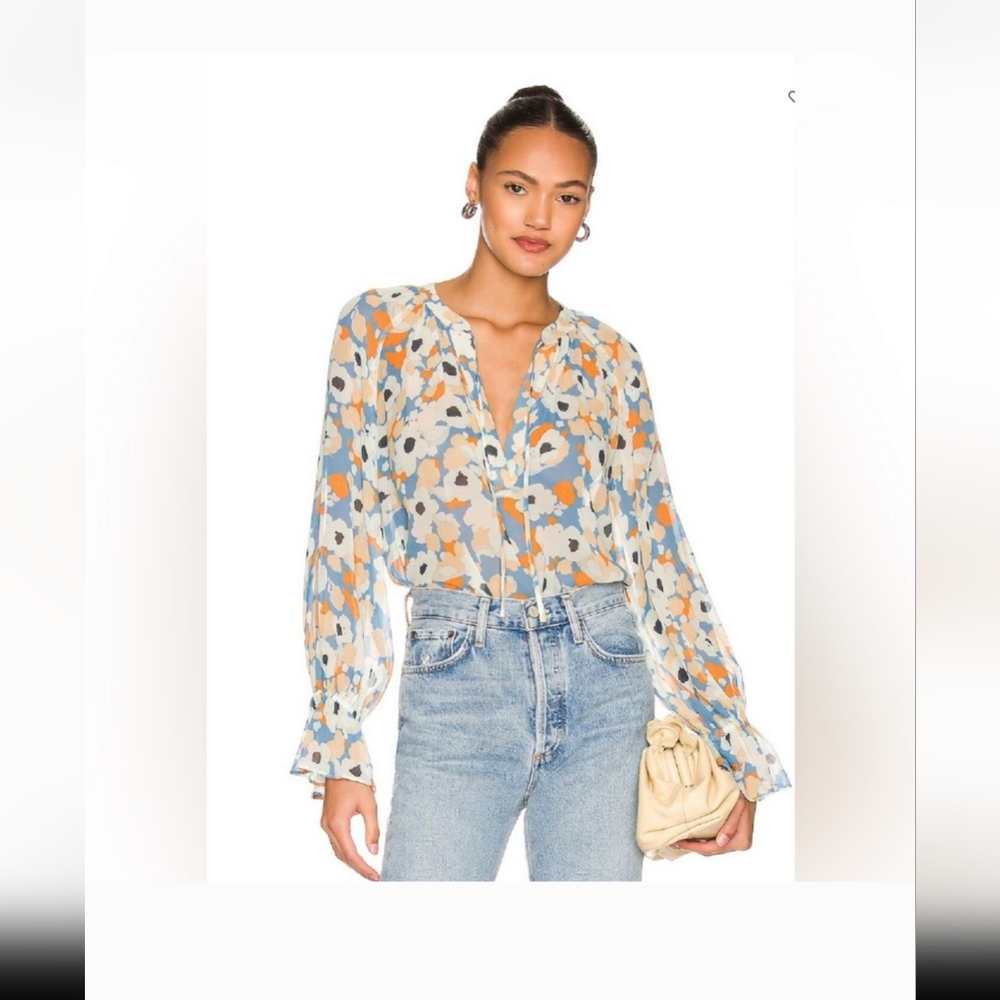 NWT JOIE LIMITED EDITION PEASANT TOP SIZE MEDIUM